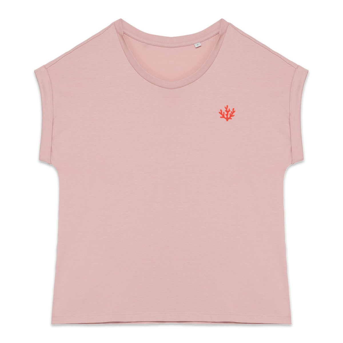 Noces de Corail | T-shirt Femme Célébration en Coton Bio | Coupe Tendance - face_3