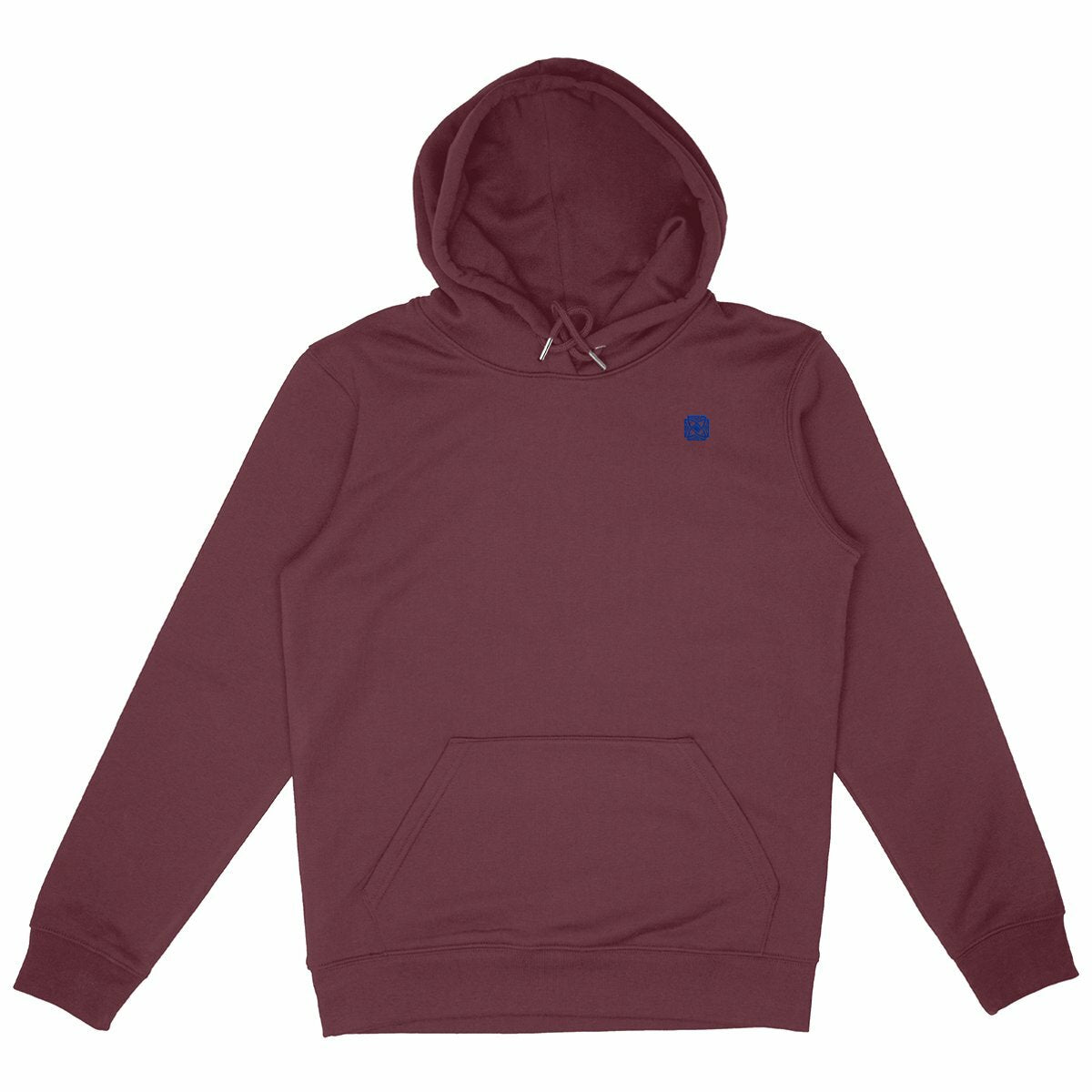 Noces de Cristal | Sweat à Capuche Célébration Bio | Coupe Parfaite Unisexe - face_bordeaux