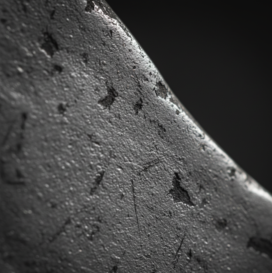 gros plan sur une surface d'un morceau de plomb ancien et patiné représentant les 14 ans de mariage