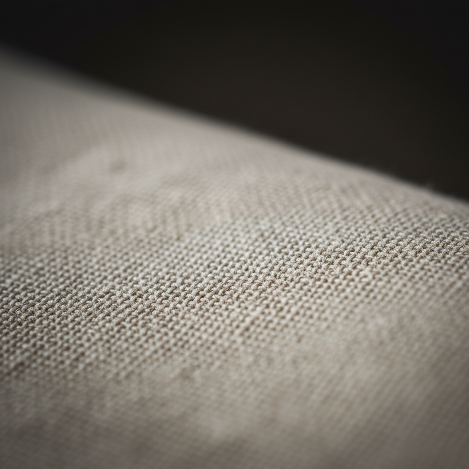 gros plan sur un textil en lin célébrant les noces de lin partout en europe