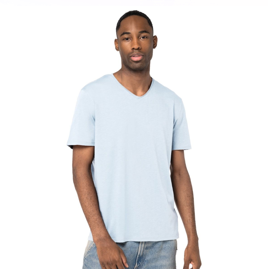 Aniversario de Aluminio | Camiseta de Algodón Orgánico Crudo para Hombre | Estilo Texturizado