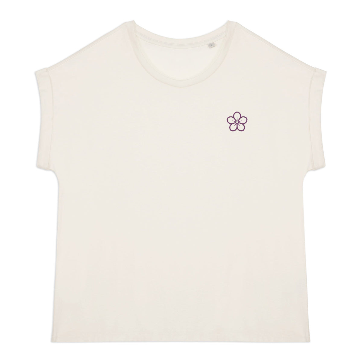 Noces de Violette | T-shirt Femme Célébration en Coton Bio | Coupe Tendance - face_0