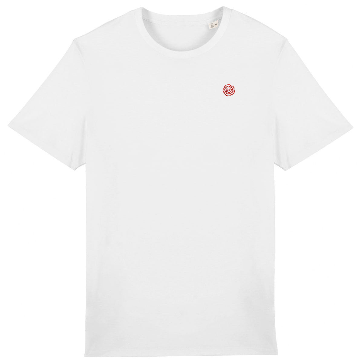 Noces de Rose | T-shirt Célébration en Coton Bio | Coupe Parfaite Unisexe - face_0