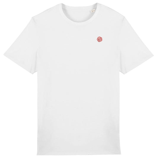 Noces de Rose | T-shirt Célébration en Coton Bio | Coupe Parfaite Unisexe - face_0
