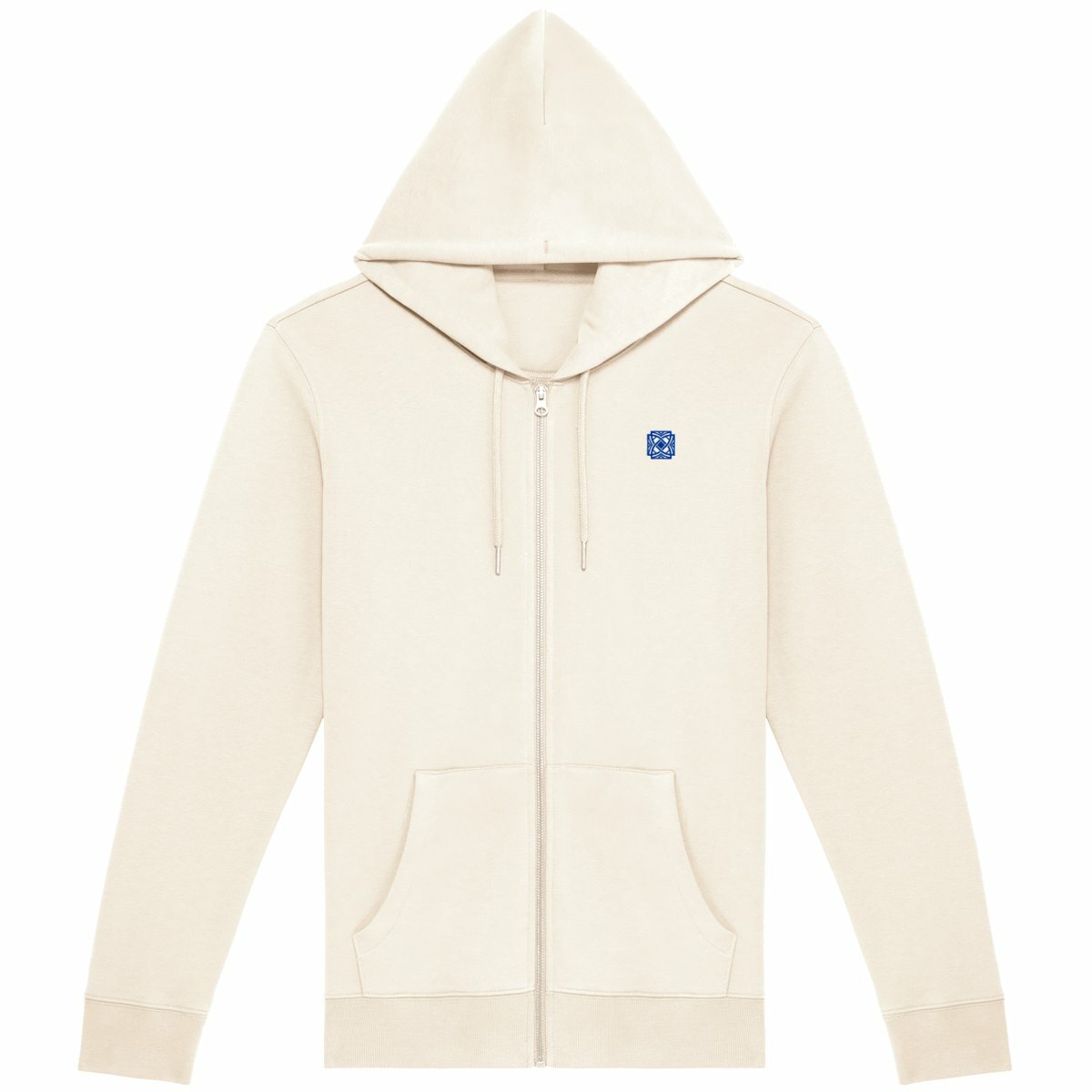 Noces de Cristal | Sweat à Capuche Zippé Bio | Coupe Parfaite Unisexe - face_1