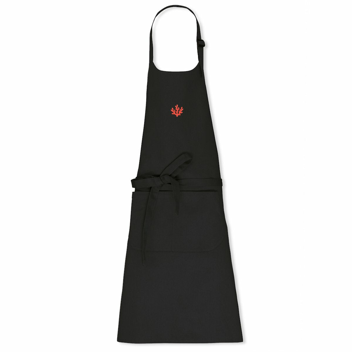 Noces de Corail | Tablier de Chef en coton Bio | Coupe Universelle - face_2