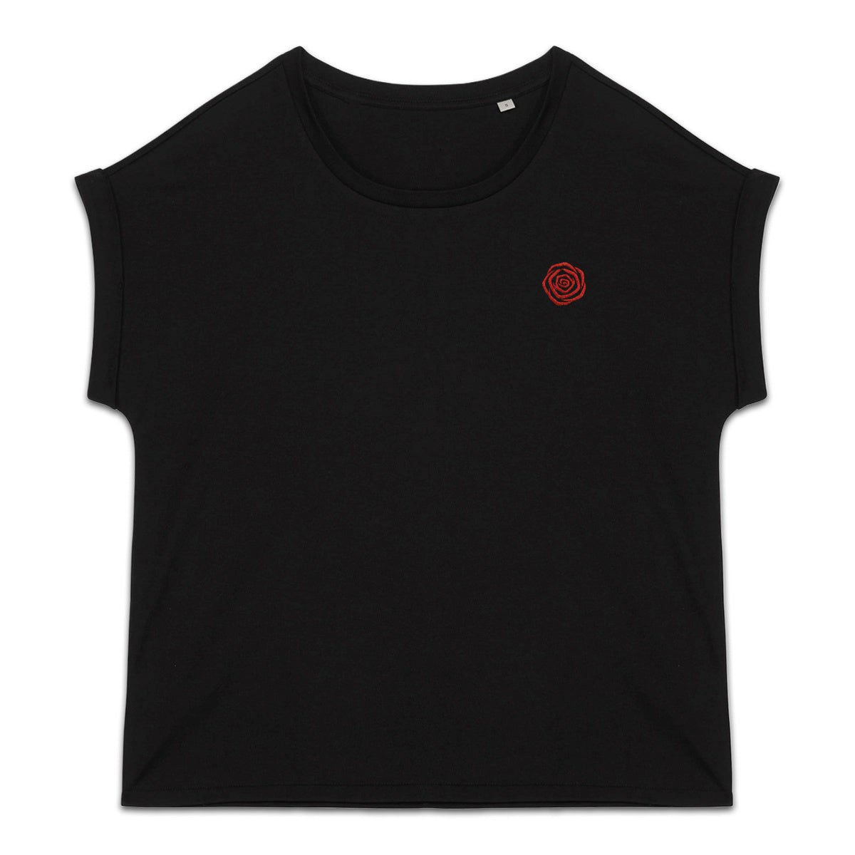 Noces de Rose | T-shirt Femme Célébration en Coton Bio | Coupe Tendance - face_2