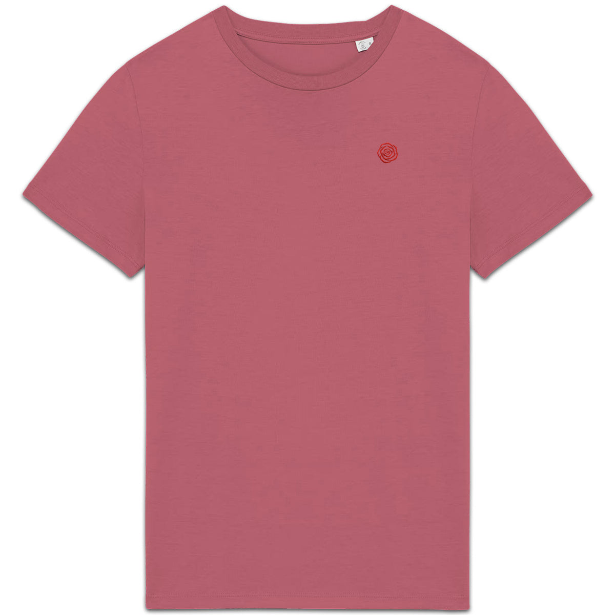 Noces de Rose | T-shirt Célébration en Coton Bio | Coupe Parfaite Unisexe - face_8