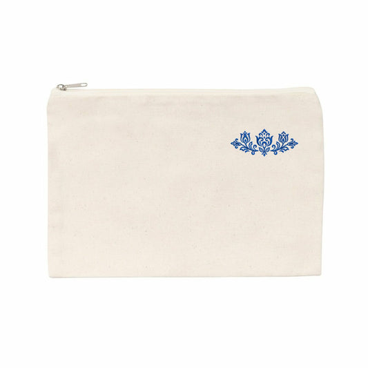 Noces de Faience | Pochette Intemporelle en Coton Recyclé - face_naturel