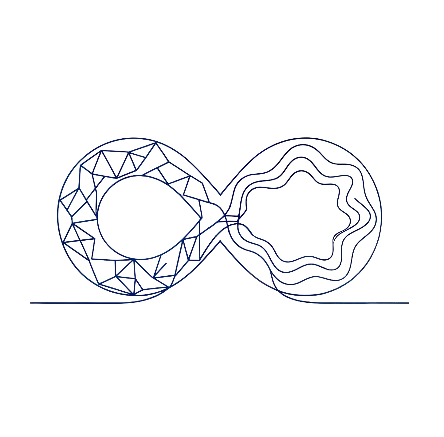 T-shirt Signature "Infini" | Coton Épais | Personnalisable Côté Cœur