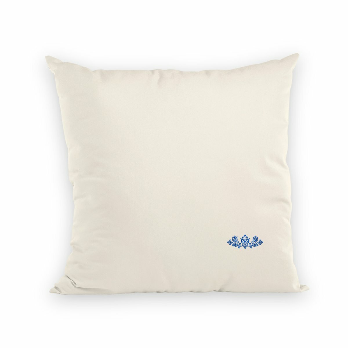 Noces de Faience | Coussin "Le Cocon des Amoureux" en Coton Bio - recto_naturel
