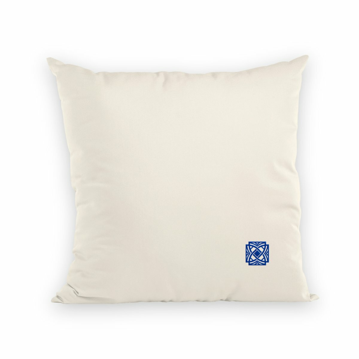 Noces de Cristal | Coussin "Le Cocon des Amoureux" en Coton Bio - recto_naturel