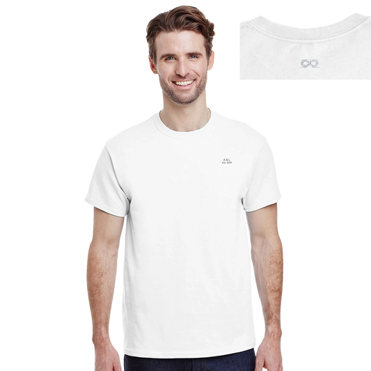 T-shirt Signature "Infini" | Coton Épais | Personnalisable Côté Cœur